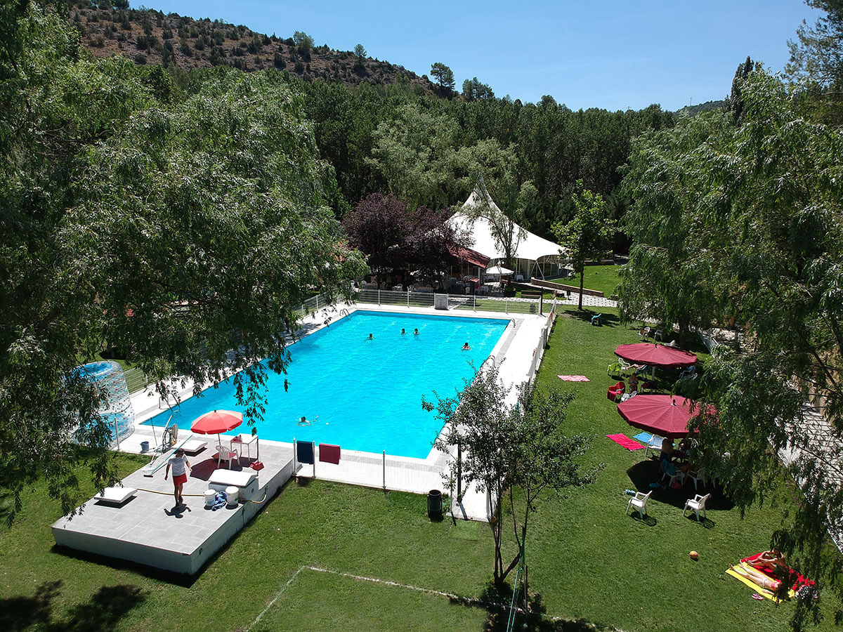 Hotel Cueva del Fraile, área piscina